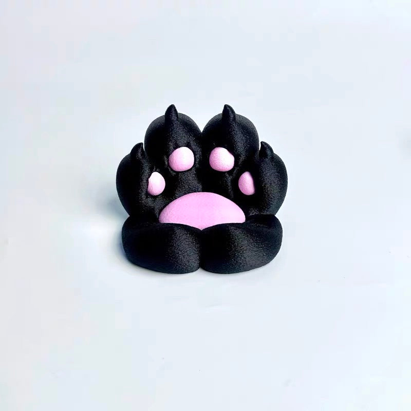 Cat Paw Phone Grip Stand - Cute Cartoon Animal Phone Holder for Desk & Car