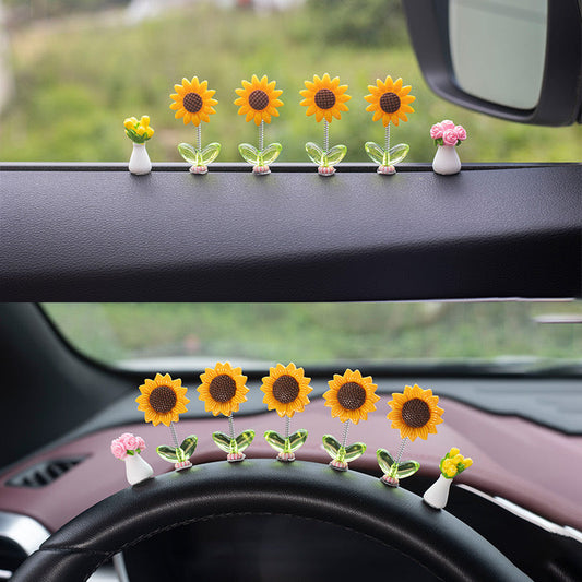 Swinging Sunflower Bouquet (Pack of 6) (Buy One Get One Free)