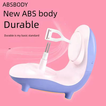 3-in-1 Automatic Peeler: Electric Vegetable & Fruit Peeler with 90% Fruit Preservation