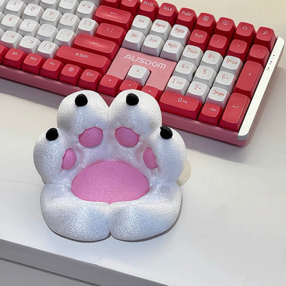 Cat Paw Phone Grip Stand - Cute Cartoon Animal Phone Holder for Desk & Car