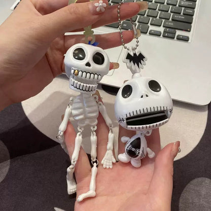 Mechanical Skull Set (2 Packs) - Small & Large Steampunk Decor