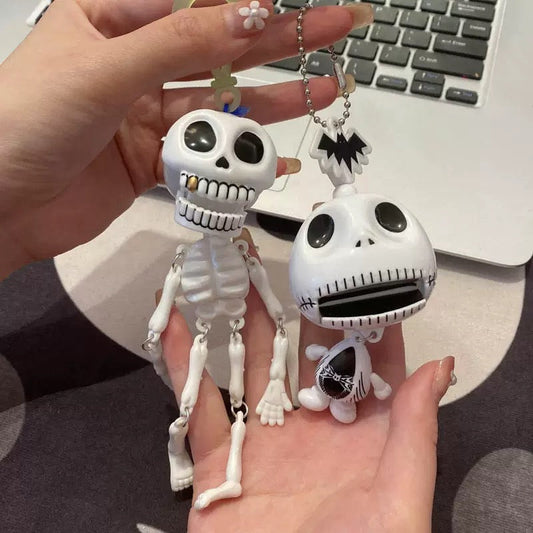 Mechanical Skull Set (2 Packs) - Small & Large Steampunk Decor