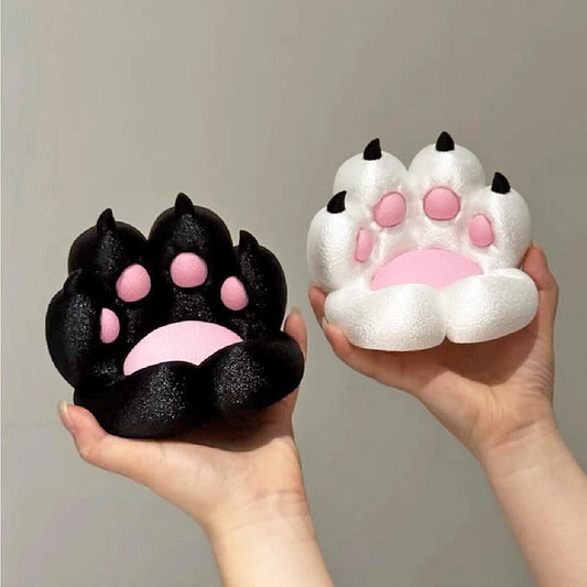 Cat Paw Phone Grip Stand - Cute Cartoon Animal Phone Holder for Desk & Car