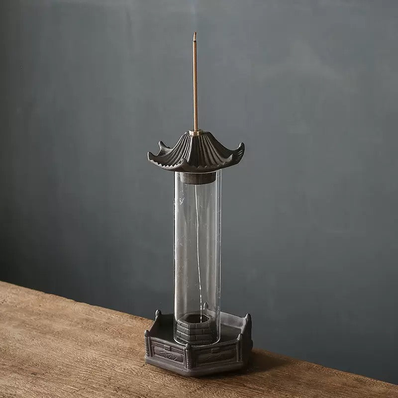 Artistic incense burner