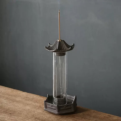 Artistic incense burner