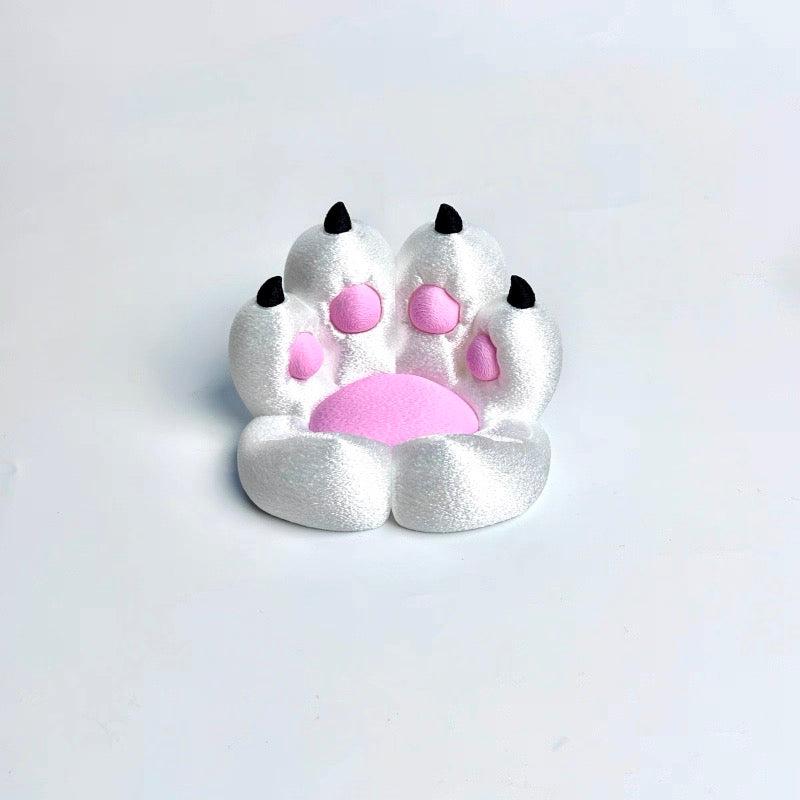 Cat Paw Phone Grip Stand - Cute Cartoon Animal Phone Holder for Desk & Car