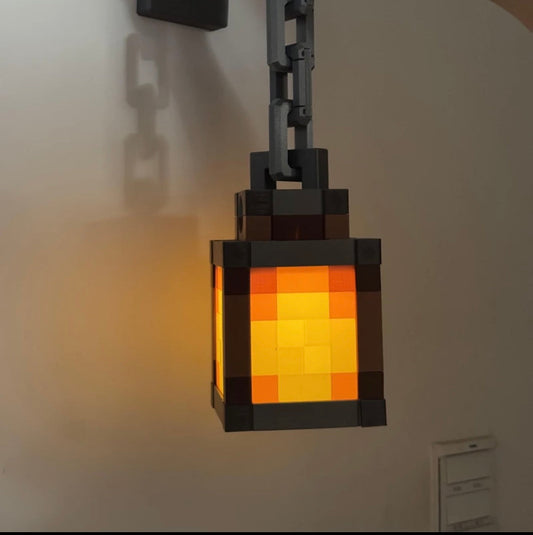 My World Pixel Night Light - Retro Game-Themed Bedroom Decor