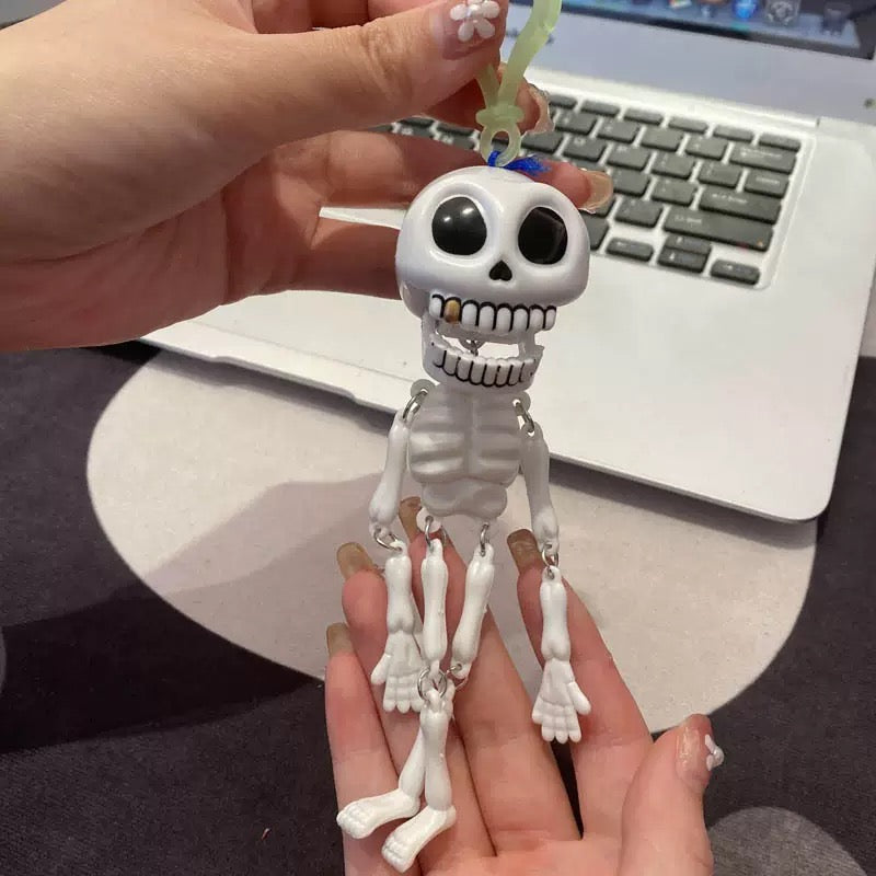 Mechanical Skull Set (2 Packs) - Small & Large Steampunk Decor