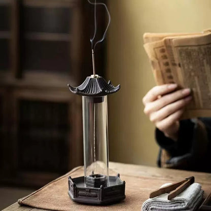 Artistic incense burner