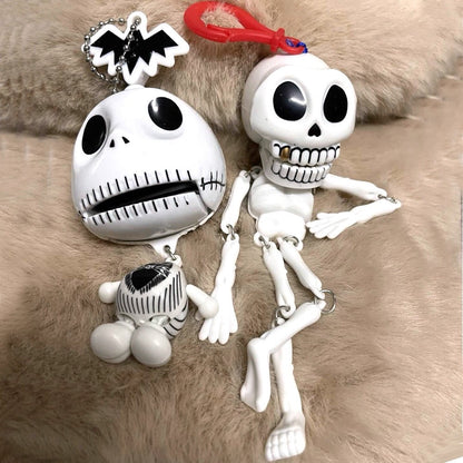 Mechanical Skull Set (2 Packs) - Small & Large Steampunk Decor